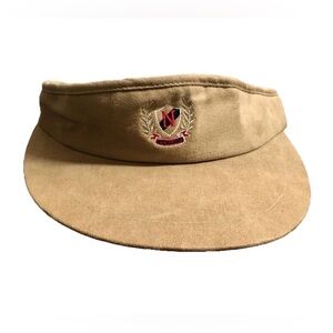 Vtg Jack Nicklaus Beige Visor